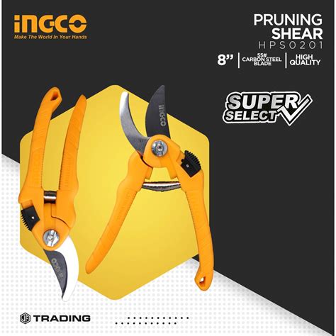 Ingco Pruning Shear Hps Shopee Philippines