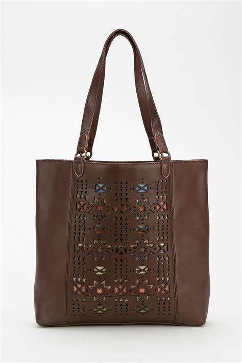 Pendleton Thomas Key Lasercut Tote Bag In Brown Lyst