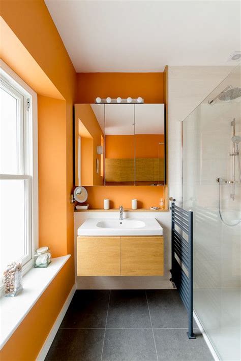 15 Orange Bathroom Ideas