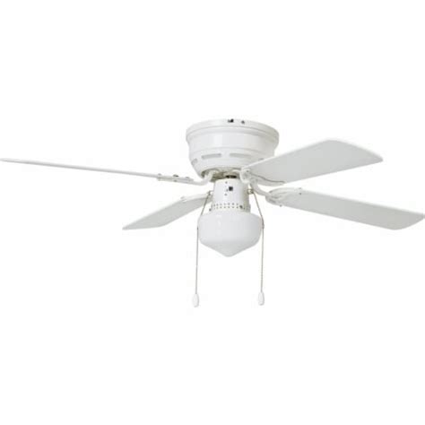 Home Impressions 42 In. White Ceiling Fan with Light Kit TS-42-023, 1 - QFC