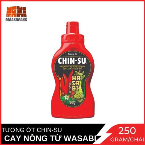 Tương ớt CHIN SU Wasabi Chai 250g Lazada vn