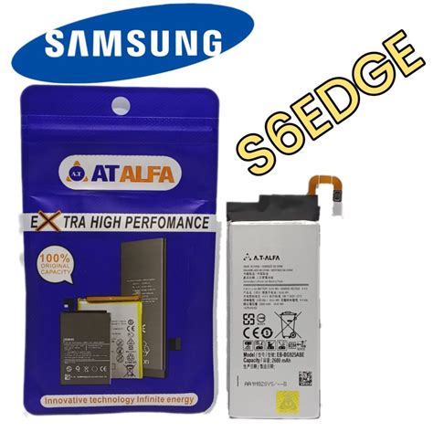 Samsung Galaxy S6 Edge Plus Battery Replacement 3000 mAh Capacity - ATALFA