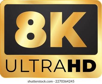 8k Resolution Ultra Hd Logo 8k Stock Vector (Royalty Free) 2270364245 ...