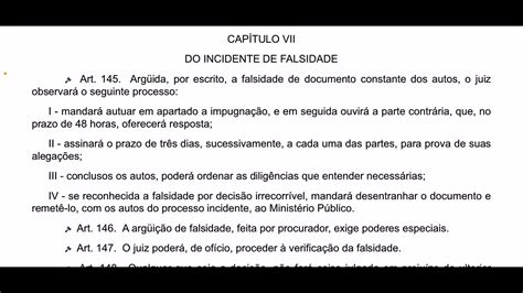 Código processo penal em áudio Art 145 a 148 voz humana YouTube