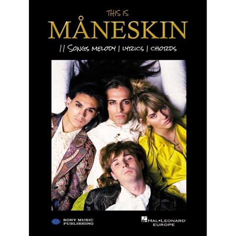 MANESKIN Planète Partitions