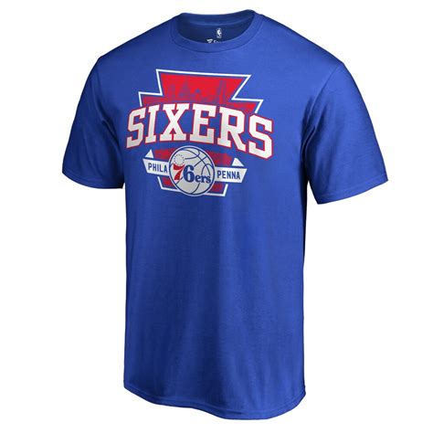 Mens Fanatics Branded Royal Philadelphia 76ers Hometown Collection