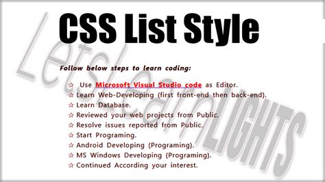 The Ultimate Guide To Css List Styles Demystifying Styles And