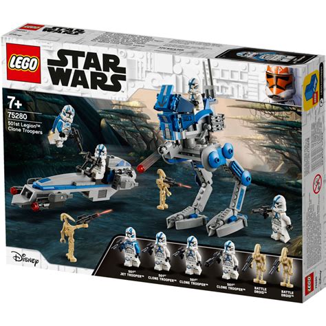 Lego Star Wars Soldados Clon de la Legión 501 75280 NX3 Estudio de