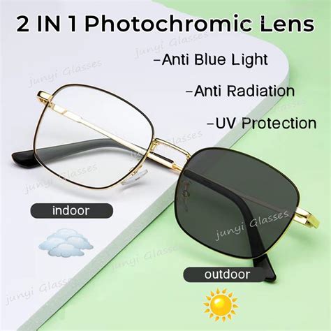 Photochromic Anti Radiation Glasses Eyeglass Eyeglasses For Woman Men