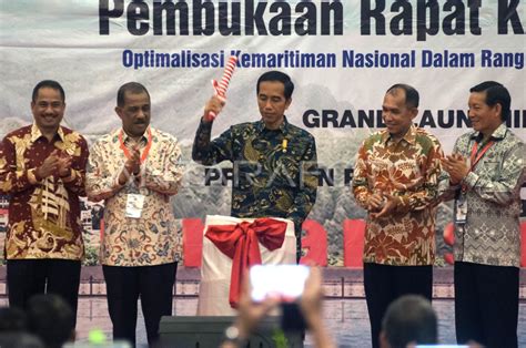 Presiden Buka Rakernas Apeksi Antara Foto