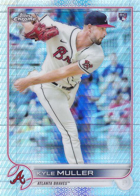 Topps Chrome Kyle Muller Prism Refractor Rookie Card Braves Ebay