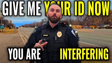 Idiot Cop Gets Owned Humbled Dismissed ID Refusal First Amendment