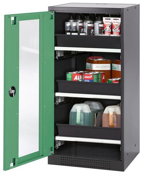 Armoire Pour Produits Chimiques Systema T Cs Lg Anthracite Verte