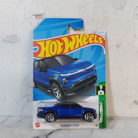 Jual Hot Wheels Silverado EV RST Shopee Indonesia