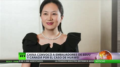 China Convoca Al Embajador De Eeuu Por El Arresto De La Jefa