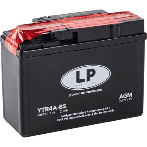 Landport 12v 2 3ah AGM motor akkumulátor jobb YTR4A BS