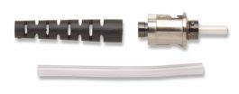 Corning B ST MM Hot Melt Fiber Optic Connector Black