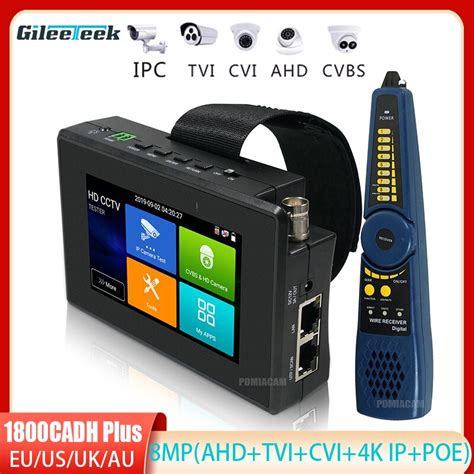 Cctv Camera Tester Ipc Cadh Plus Inch Touch Screen Monitor Support