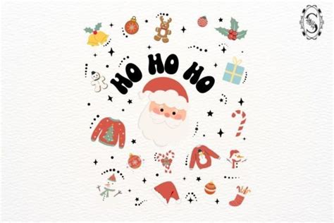 Ho Ho Ho Santa Claus Graphic by SSMANIASTORE · Creative Fabrica