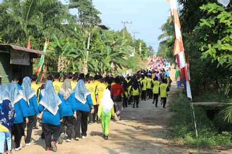 Resmi Dilepas Wabup Rohul Ribuan Masyarakat Dayo Antusias Ikuti Gerak