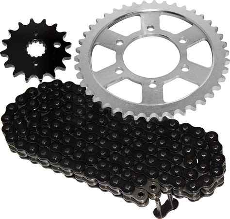 Amazon Caltric Black O Ring Drive Chain Sprockets Compatible