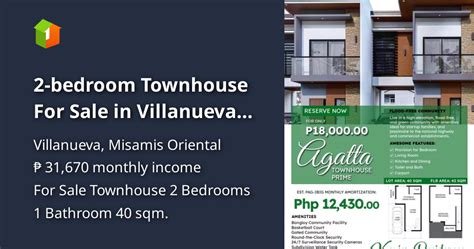 2-bedroom Townhouse For Sale in Villanueva Misamis Oriental [House and Lot 🏘️] (November 2023 ...