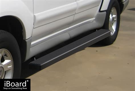 4 Black Iboard Running Boards Nerf Bars Fit 01 06 Ford Explorer Sport Trac Ebay