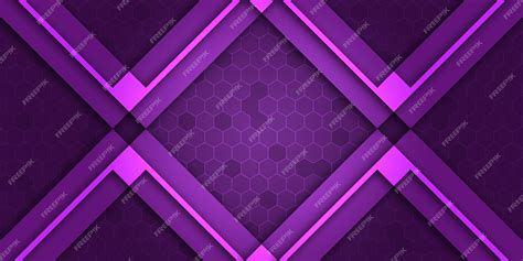 Premium Photo | Purple geometric shapes on a purple background