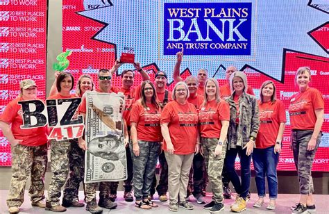 West Plains Bank And Trust Company Named Sixth In 2022 Biz 417s Best