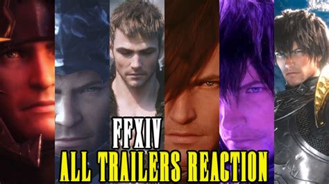 Final Fantasy Xiv All Cinematic Trailers Reaction A Realm Reborn