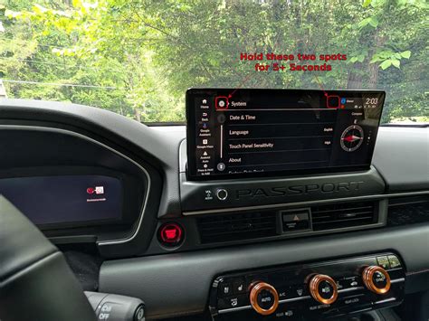 How to access the Diagnostic Menu for 2026 Passport. Instructions