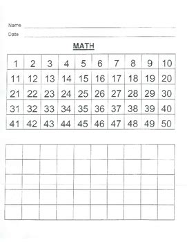 Rote Counting - Worksheets Library