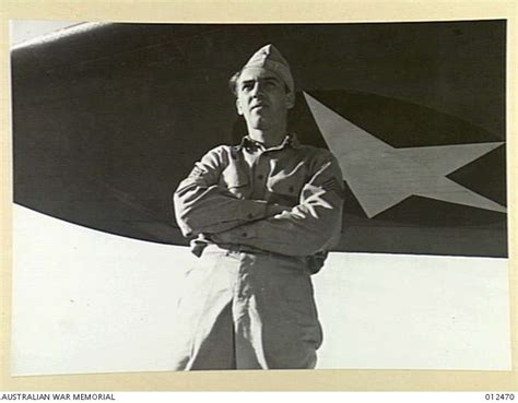 Sergeant Brown Hero Of The Air War Stands Beneath The United States