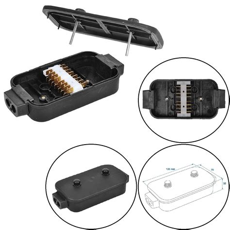 Verteilerdose X Pol Kunststoff Abzweigdose Verteilerkasten Anh Nger