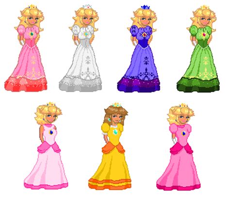 Goddess Princess Peach ''sprites''