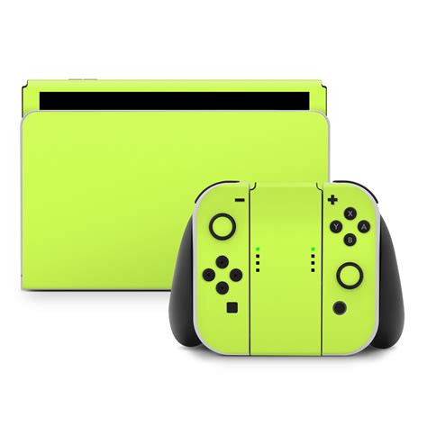 Solid State Lime Nintendo Switch Skin | iStyles