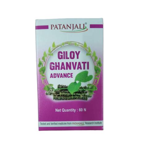 Patanjali Divya Giloy Ghanvati Advance Pack Of Tabs Buy