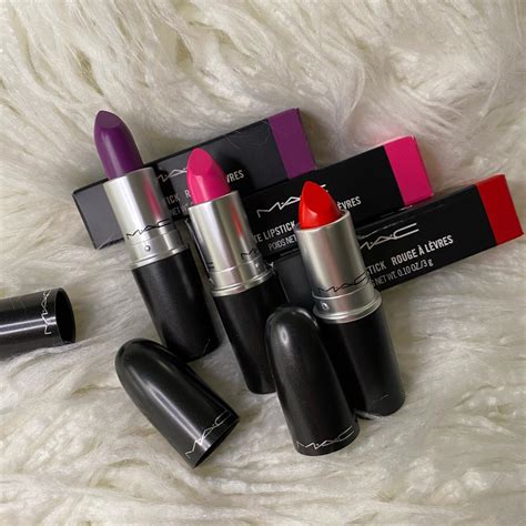 MAC Bold Matte Lipstick TRIO BUNDLE NEW, NEVER... - Depop