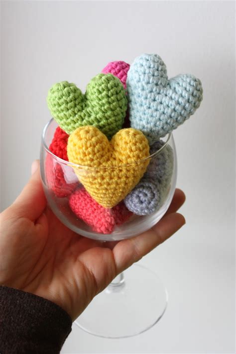 Happyamigurumi Preparations For Valentine´s Day Crochet Heart Free