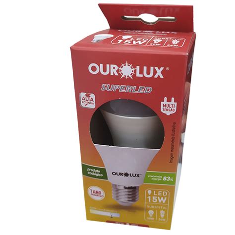 Boa Vista Supermercados LAMPADA SUPERLED OUROLUX 15W BIV