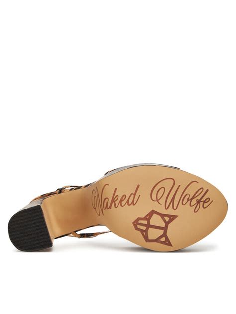 Naked Wolfe Sandalen Fire Braun Modivo De