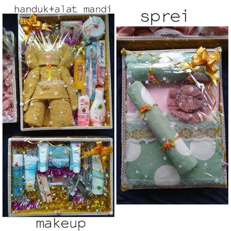 Jual Semua Expedisi Sprei Makeup Handuk Mandi Seserahan Hantaran Kado