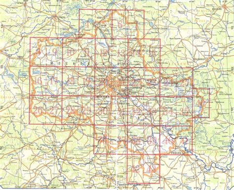 Mapfile: Атлас Московской области