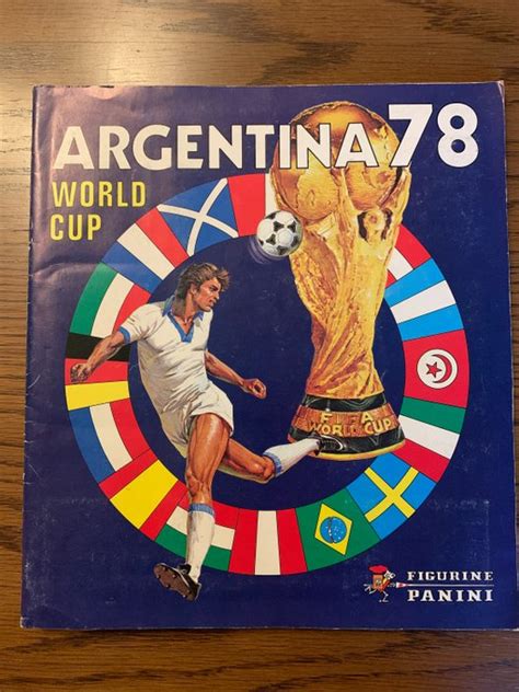 panini world cup argentina  complete album  catawiki