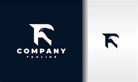 Premium Vector Initial Letter R Eagle Logo