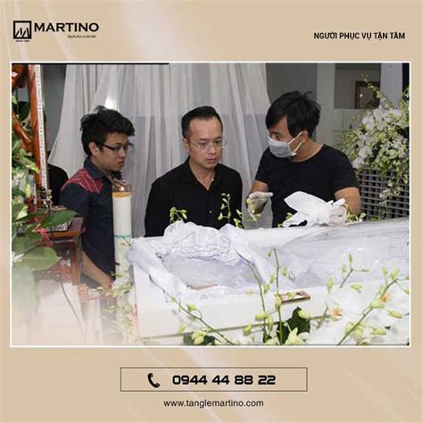 Dịch vụ ướp thi hài bằng đá khô tại Tp Hồ Chí Minh Martino Funeral