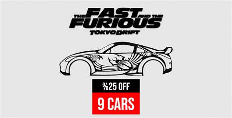 Archivo STL Fast And Furious Tokyo Drift Bundle ahorra 25 Diseño