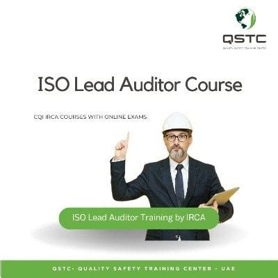 Cqi Irca Certified Qms Iso Lead Auditor United Arab