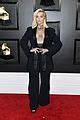 Bebe Rexha Stuns In Black Silver Chainlink Top At Grammys