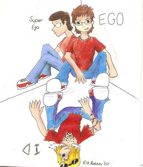 Ego, Super Ego and Id by MechanicalE on DeviantArt